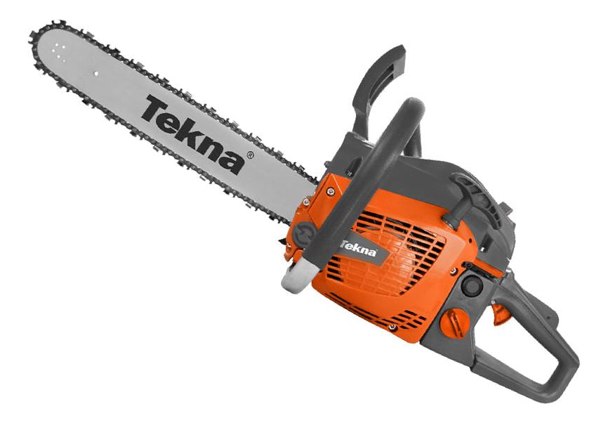 Motosserra A Gasolina Tekna Cs58p18 54,2cc Sabre 18 3/8 Cor Laranja-escuro