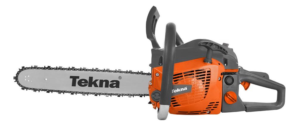Motosserra A Gasolina Tekna Cs58p18 54,2cc Sabre 18 3/8 Cor Laranja-escuro