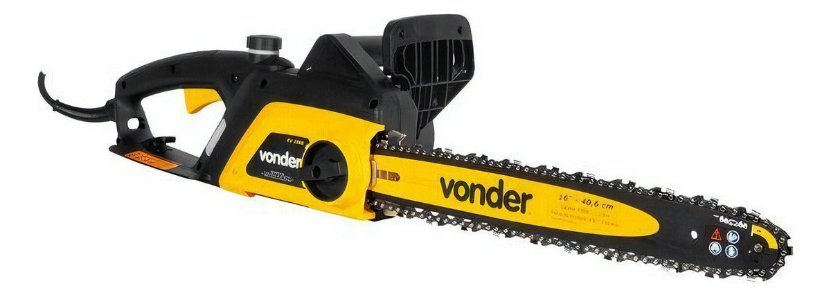 Moto Serra Elétrica Eletrosserra Sabre 16 Pol 2000w - Vonder Cor Amarelo 220V