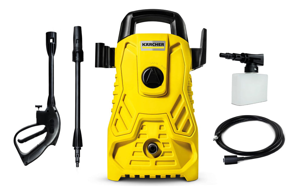 Lavadora De Alta Pressão Kärcher Compacta 1500psi 1400w Cor Amarelo 110V/220V