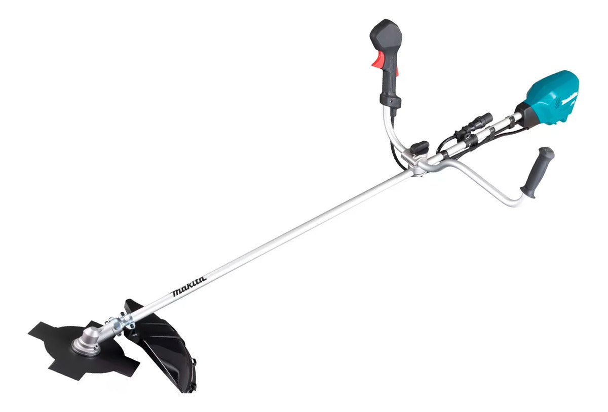 Aparador De Grama Roçadeira A Bateria 18v Makita Dur368azc Cor Azul-turquesa