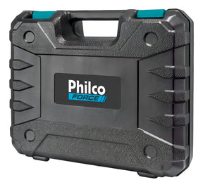 Furadeira Parafusadeira Sem Fio De 10mm Philco Ppf12m 12v + Acessório 110v/220v