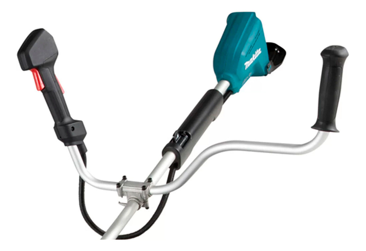 Aparador De Grama Roçadeira A Bateria 18v Makita Dur368azc Cor Azul-turquesa