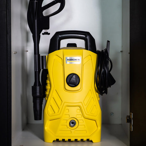 Lavadora De Alta Pressão Kärcher Compacta 1500psi 1400w Cor Amarelo 110V/220V