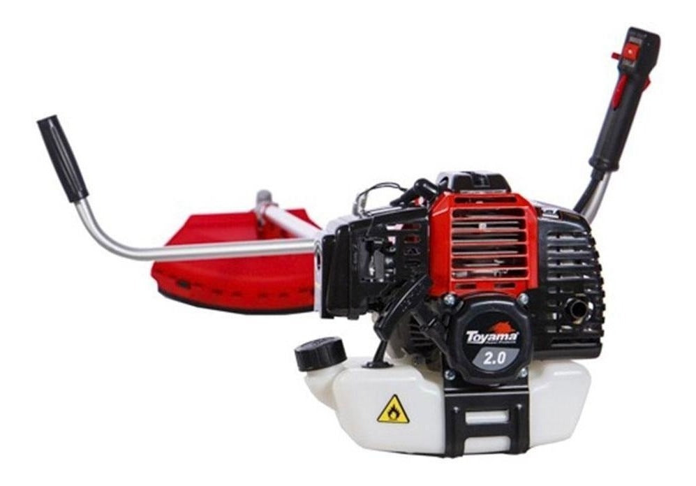Roçadeira lateral a gasolina 2hp 52cc 2t Rt52l-b Toyama