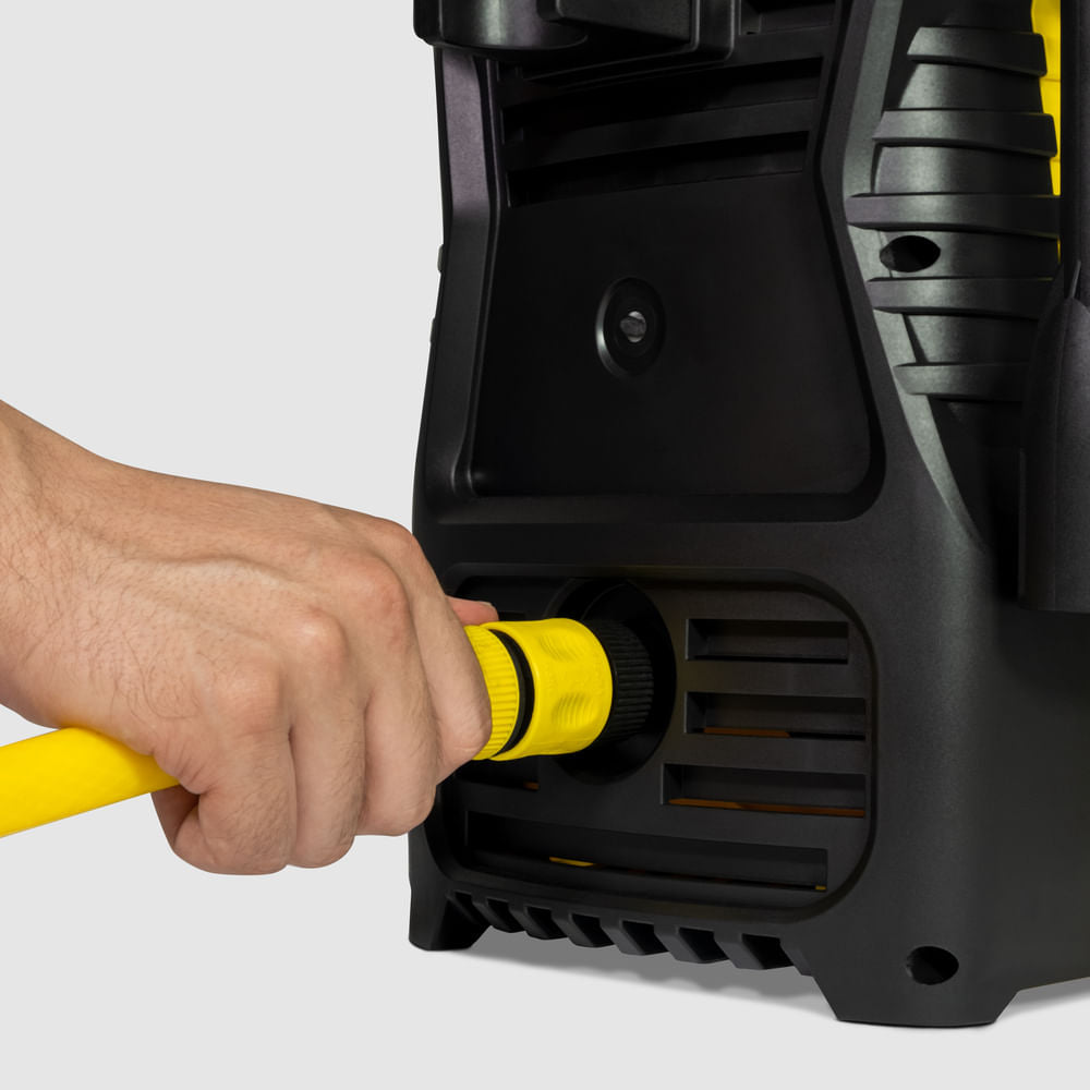 Lavadora De Alta Pressão Kärcher Compacta 1500psi 1400w Cor Amarelo 110V/220V