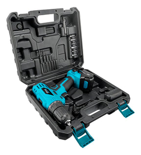 Furadeira Parafusadeira Sem Fio De 10mm Philco Ppf12m 12v + Acessório 110v/220v