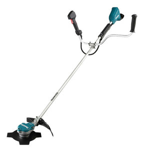 Aparador De Grama Roçadeira A Bateria 18v Makita Dur368azc Cor Azul-turquesa