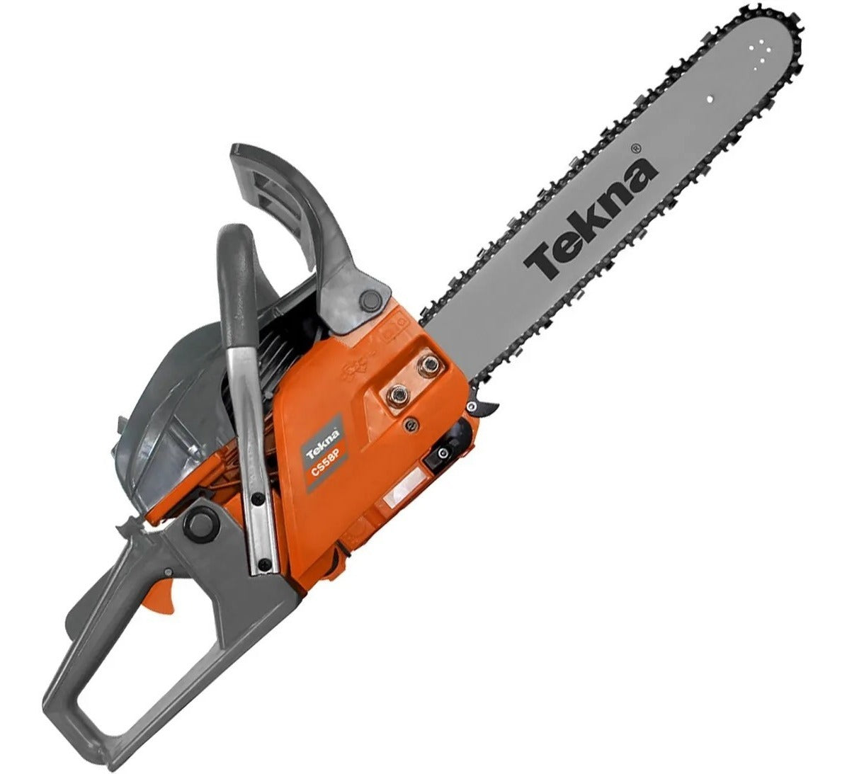 Motosserra A Gasolina Tekna Cs58p18 54,2cc Sabre 18 3/8 Cor Laranja-escuro
