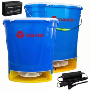 Adubadeira e Dispersor Costal à Bateria 20 Litros - Yamaho